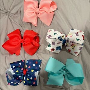 Hanna Andersson 5” Hair Bow Lot